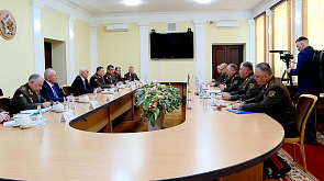 Встреча министров обороны Беларуси и России состоялась в Минске 