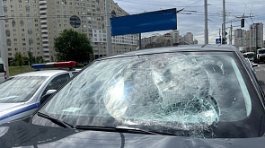 На проспекте Дзержинского в Минске автомобиль сбил подростка: ГАИ ищет очевидцев ДТП