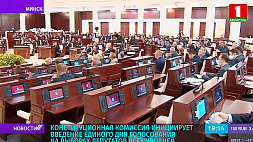 Конституционная комиссия инициирует введение единого дня голосования на выборах депутатов 