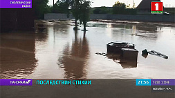 Последствия стихии в деревне Липники Смолевичского района