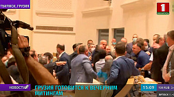 В парламенте Грузии подрались представители власти и депутаты от оппозиции