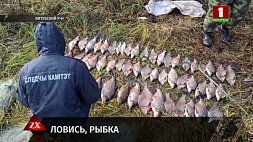 Инспекторы природоохраны в Витебском районе задержали  двух рыбаков с сетями