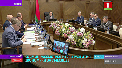 Совмин рассмотрел итоги развития белорусской экономики за 7 месяцев