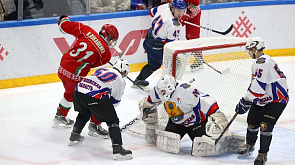 Команда Президента по хоккею одержала победу над дружиной Могилевской области в матче Республиканской хоккейной лиги
