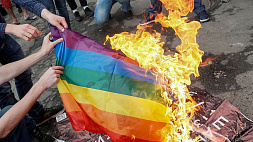 В Лондоне бастуют противники ЛГБТ