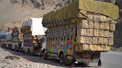 Тысячи грузовиков застряли на границе Пакистана и Афганистана 