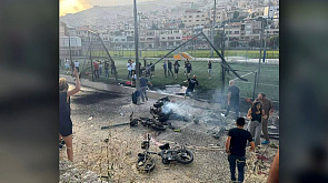 Снаряд движения "Хезболла" попал по футбольному полю на территории Голанских высот - погибли 12 человек