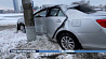 ДТП в Минске: водитель не справился с управлением