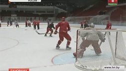 Ровно сутки остаются до первого матча сборной Беларуси на чемпионате мира по хоккею