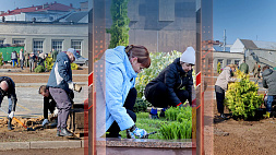 На субботнике жители всех регионов Беларуси наводили порядок на военных мемориалах и местах боевой славы