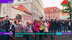 Жители Латвии сплотились против власти