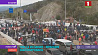 Автотрасса, связывающая Испанию и Францию, заблокирована сторонниками отделения Каталонии