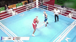 Белорусская сборная выступает на ЧМ-2023 по боксу под национальным флагом 