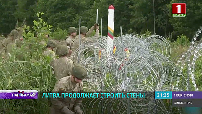 Литва начала второй этап обустройства границы с Беларусью