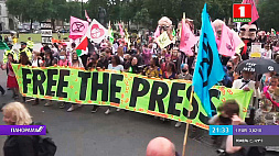 Жители Лондона требуют свободы прессы