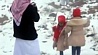Саудовскую Аравию  накрыли снегопады
