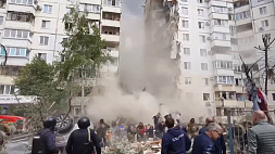 В Белгороде из-за обстрела снарядами ВСУ частично обрушился многоквартирный жилой дом	