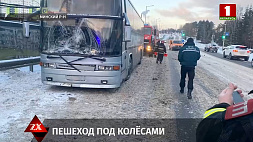 В Минском районе автобус сбил пешехода