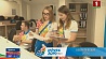 Волонтеров II Европейских игр легко узнать по стилизованной форме 
