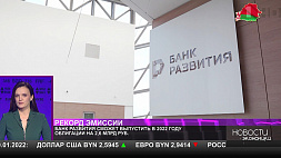 Банк развития Республики Беларусь сможет выпустить в 2022 году облигации на 2,6 млрд руб. 