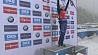 Дарья Домрачева выиграла золото в спринте в Хохфильцене